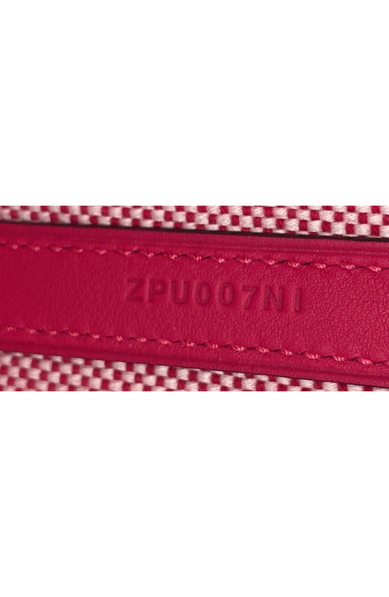 Pre-Owned Hermes Cabas H en Biais Tote Canvas with Leather 27, Alternate, color, Framboise