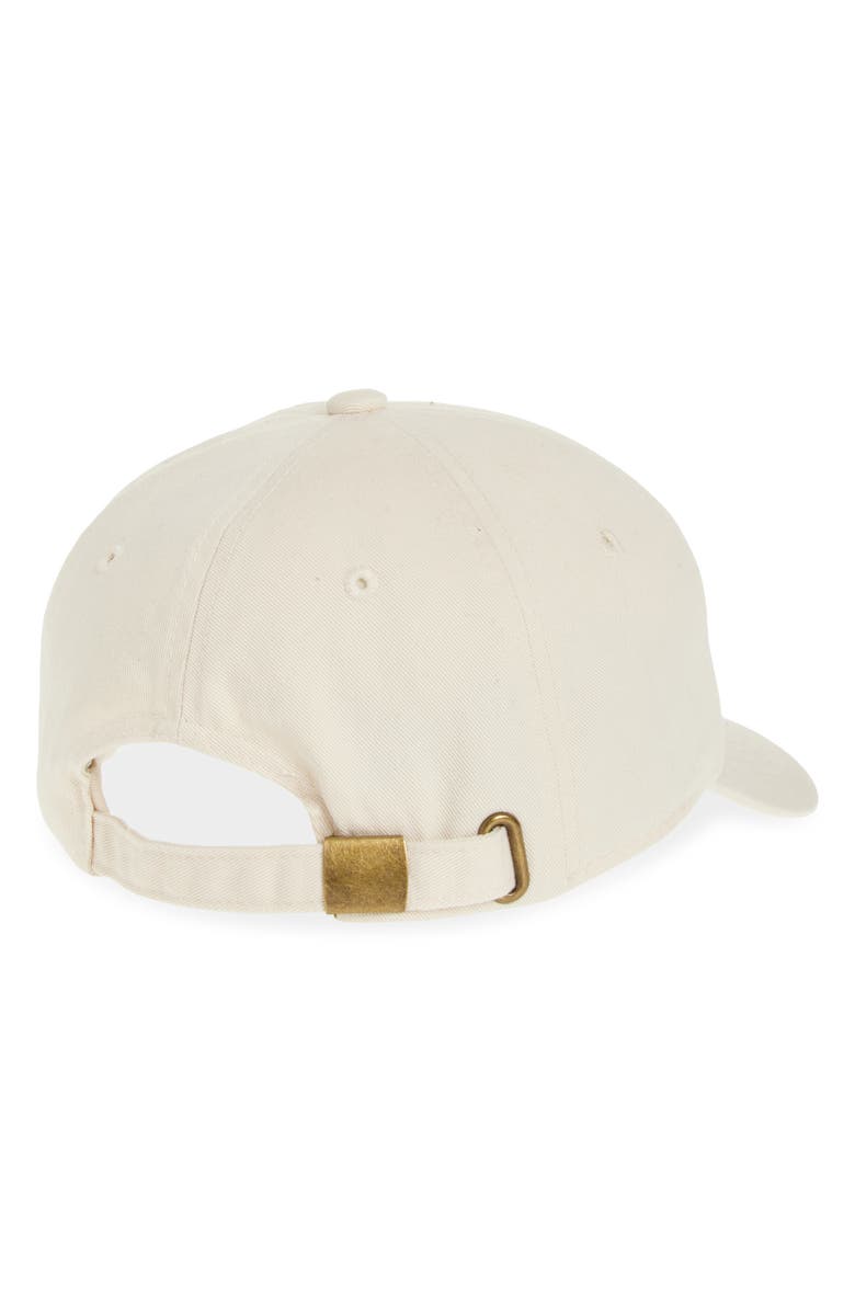 Museum of Peace & Quiet Wordmark Embroidered Adjustable Baseball Cap, Alternate, color, 