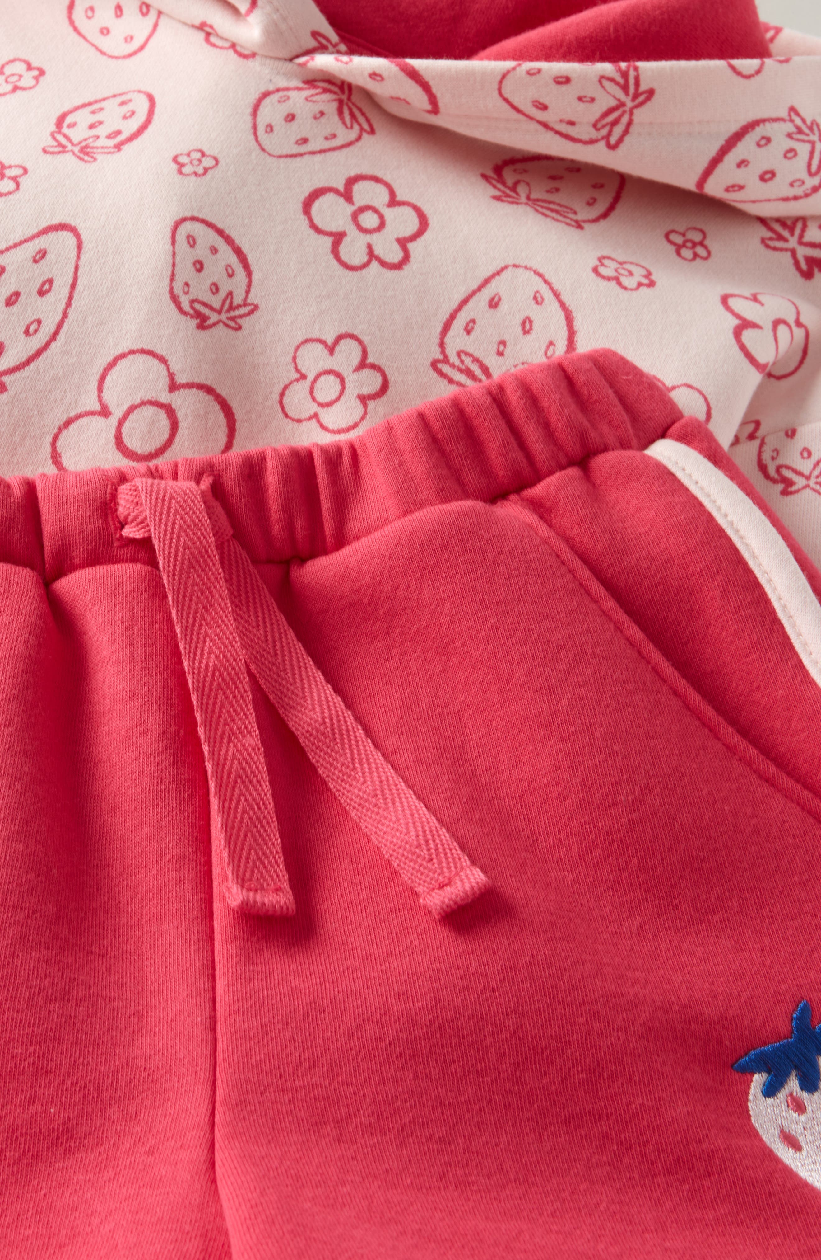 Детские Tucker + Tate Kids' Cotton Blend Fleece Hoodie & Shorts Set — фото 3