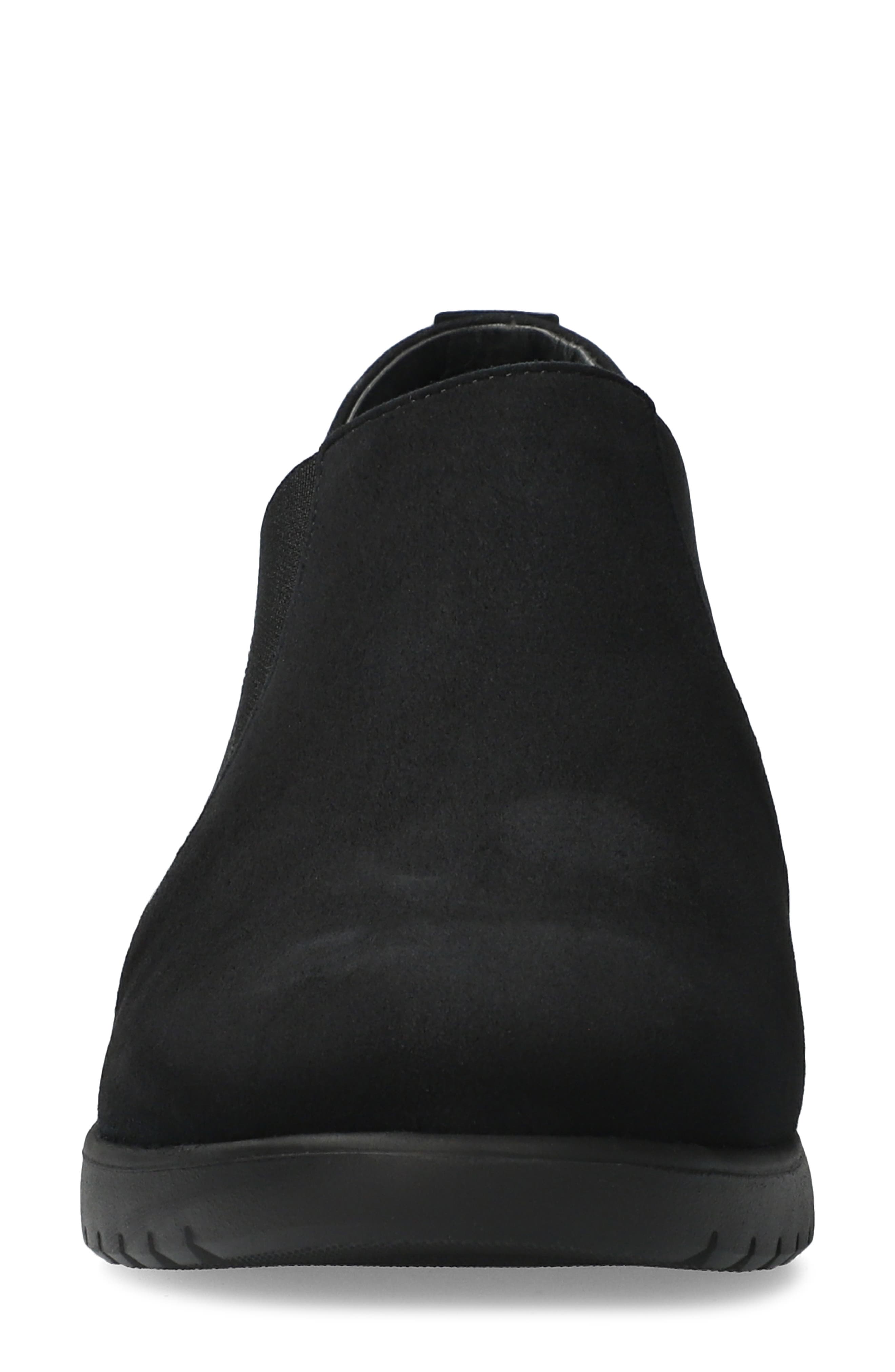 Mephisto Ibelina Wedge Slip-On Sneaker, Alternate, color, Black