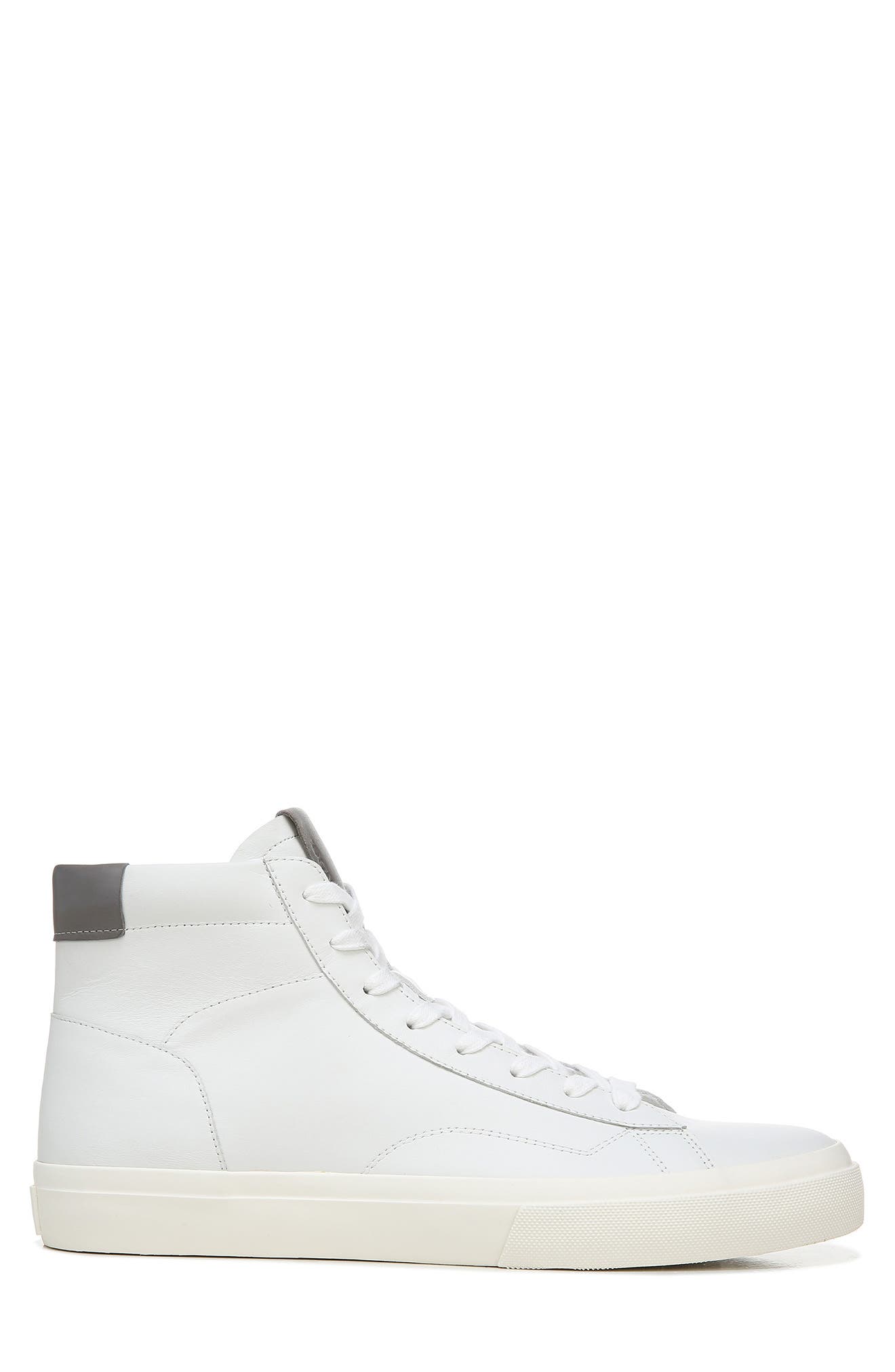 Fitzroy Hi Top Sneaker, Alternate, color, WHITE