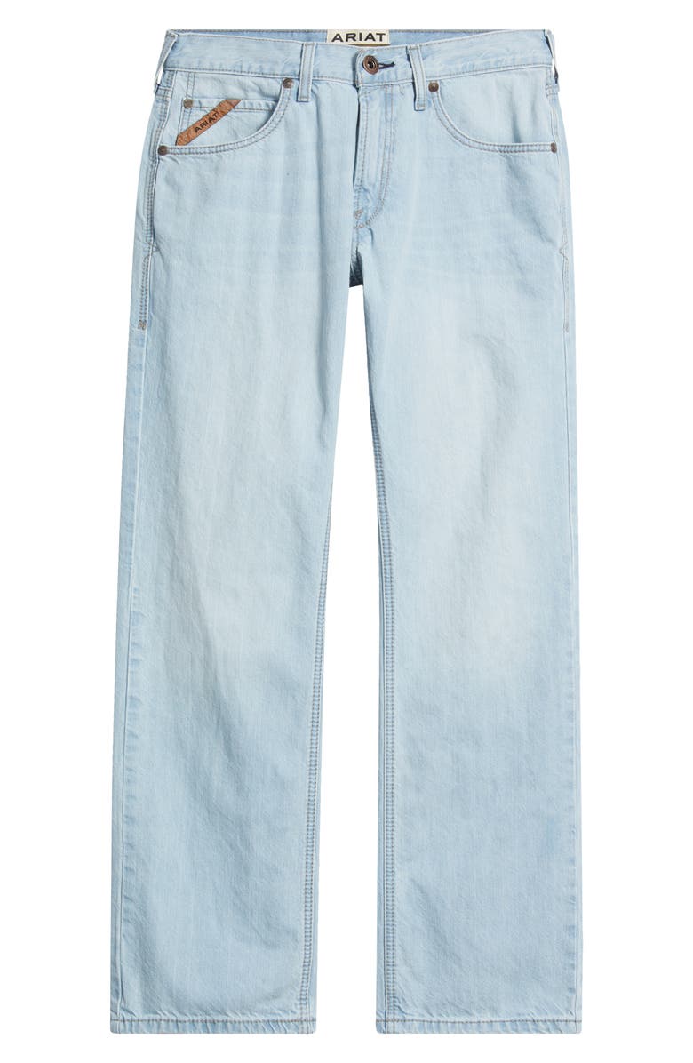 Ariat M5 Eli Slim Straight Jeans, Main, color, Zuma