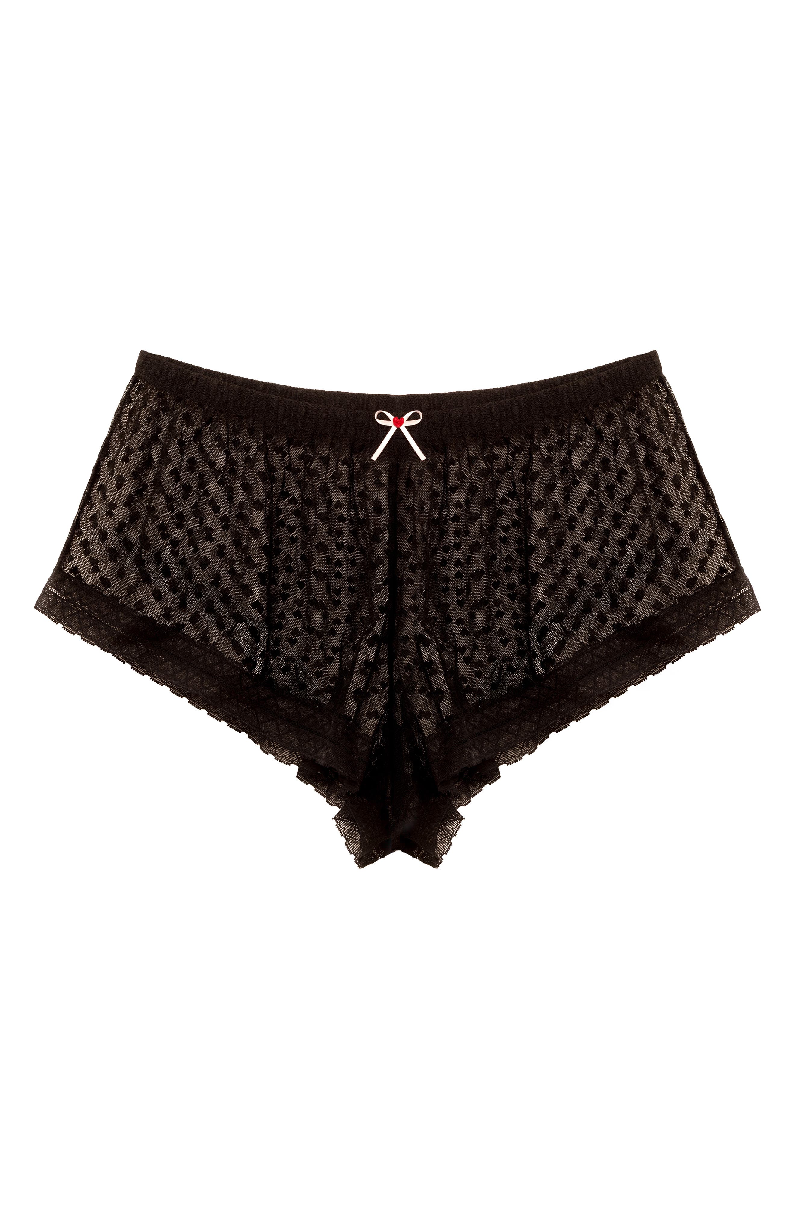 Skarlett Blue Heart Breaker Lace Shorts (Women) | Nordstrom