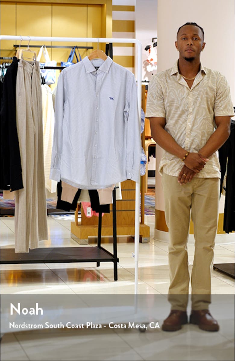 South Island Stripe Button-Up Shirt, sales video thumbnail