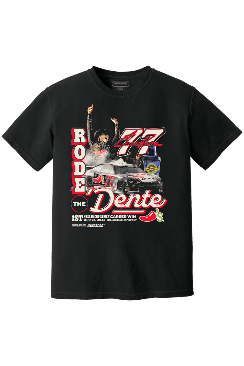 Men's Classic Ink Black Carson Hocevar Jack Link's 500 Race Winner T-Shirt, Main, color, Black