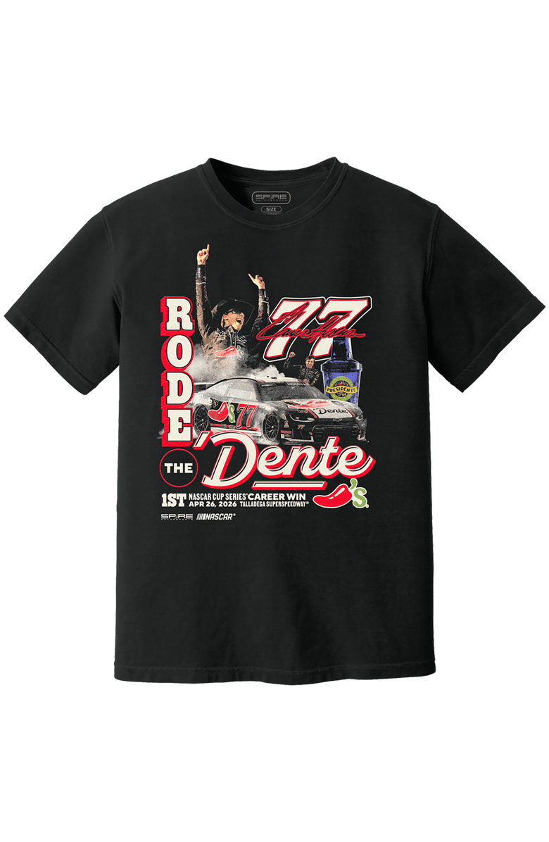 Classic Ink Men's Classic Ink Black Carson Hocevar Jack Link's 500 Race Winner T-Shirt, Main, color, Black