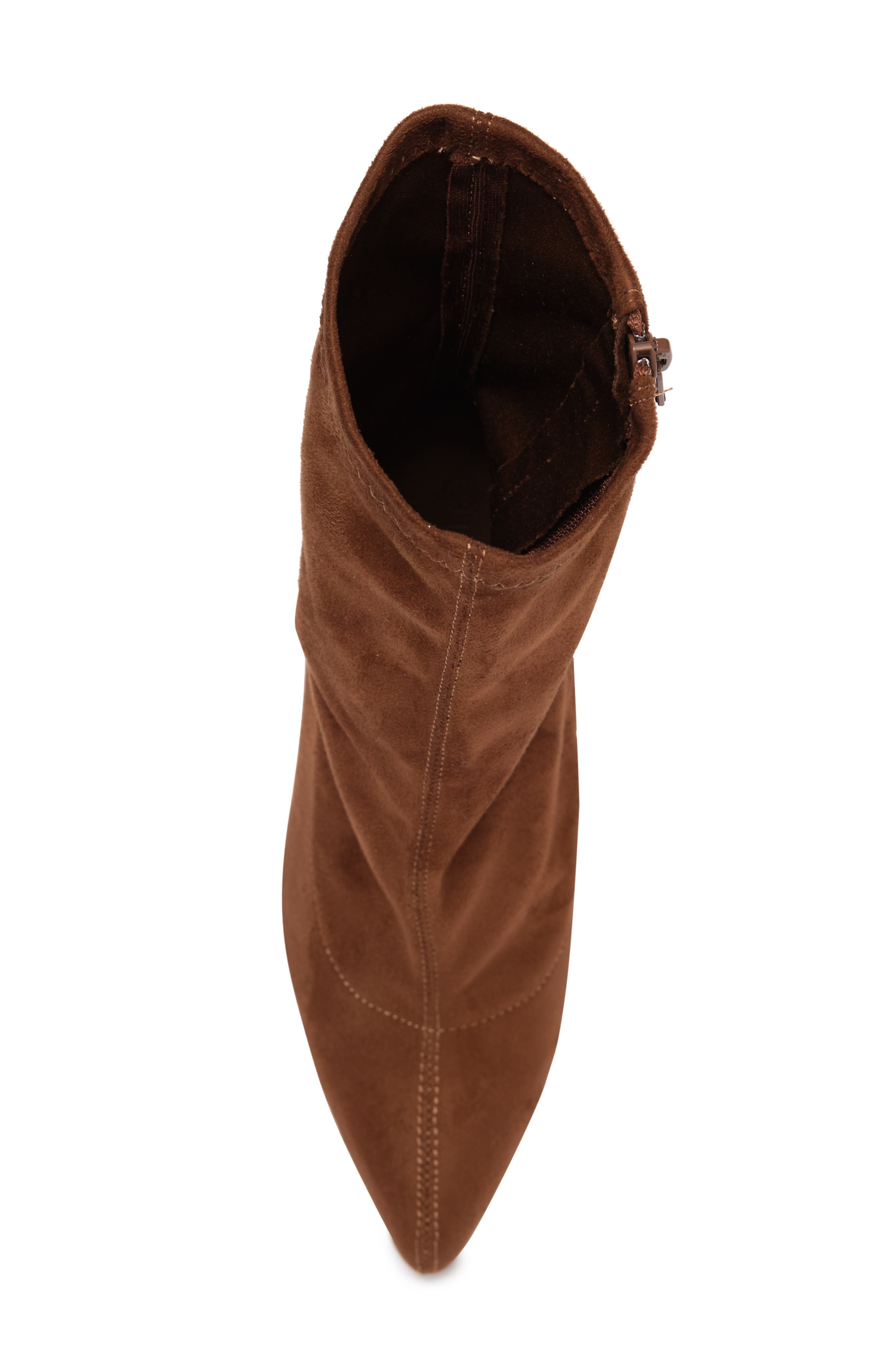 Pointed Toe Bootie, Alternate, color, BROWN