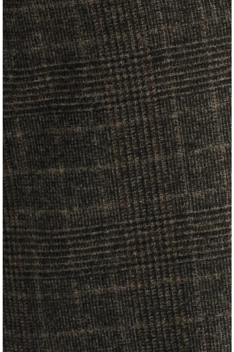 Chuck Hi Flex Plaid Modern Fit Five-Pocket Pants, Alternate, color, NOUGAT