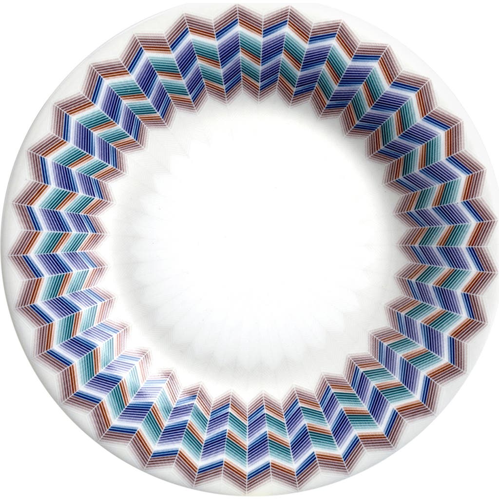 Missoni Home Tableware Bread And Butter Plates Zig Zag Set Of 6 Jarris 148 Diam. 6"
