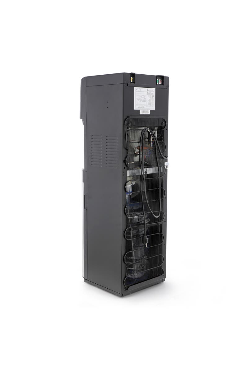 Megachef 5 Gallon Hot, Room Temp and Cold Water Bottom Load Water Dispenser, Alternate, color, Black