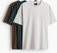 H&M 3-pack regular fit t-shirts