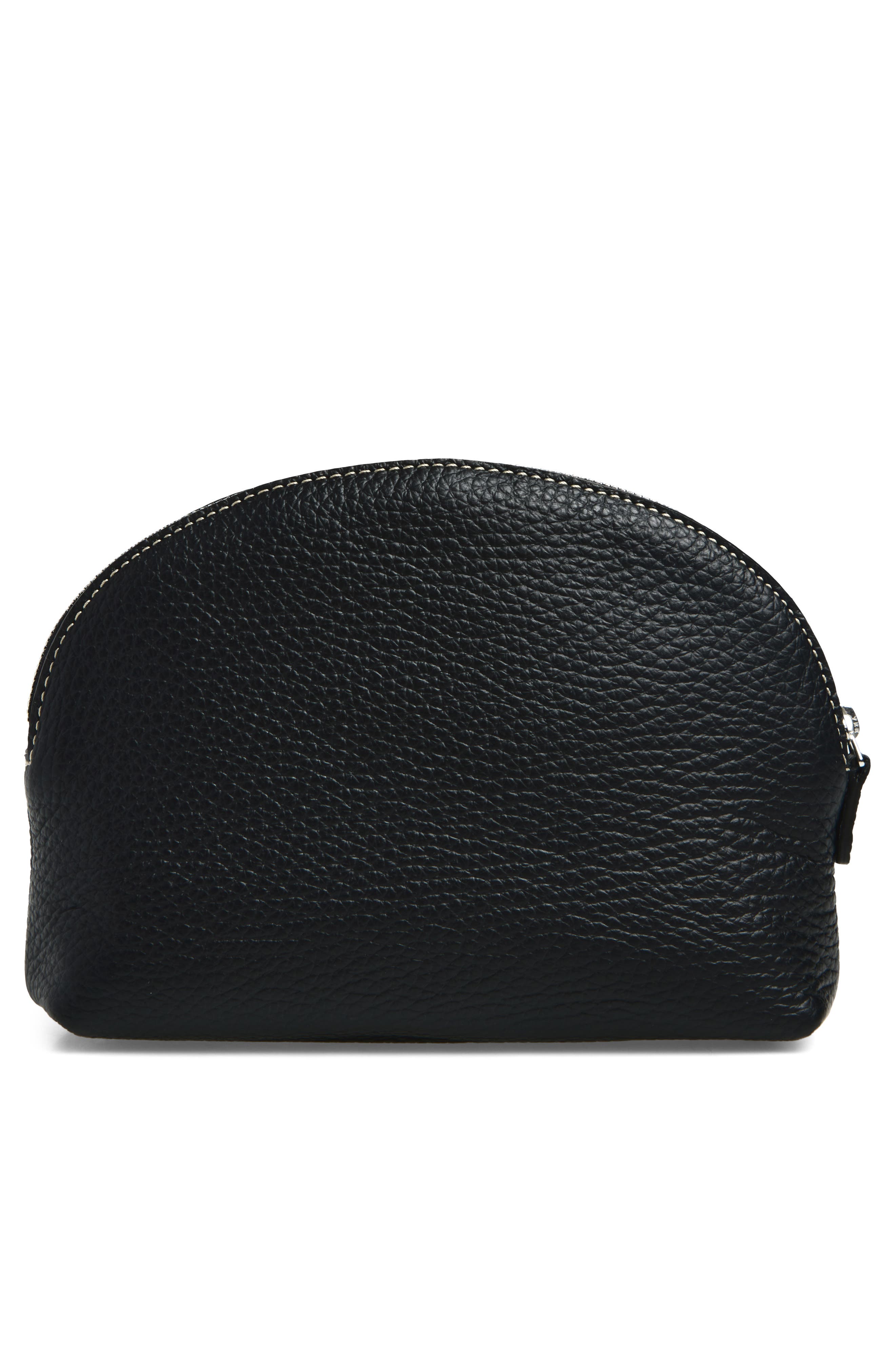 Lié Studio The Nancy Pouch, Alternate, color, Black Grosgrain