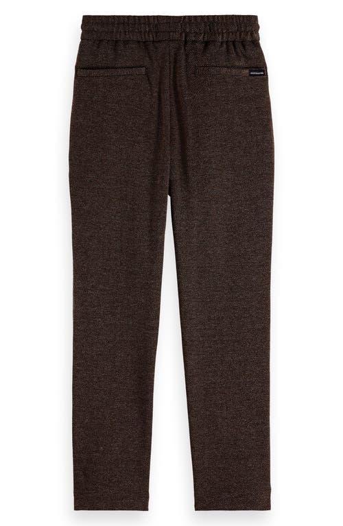 Scotch & Soda Kids' Slim Fit Drawstring Pants In Multi
