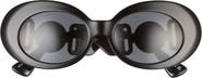 Versace 54mm Irregular Oval Sunglasses