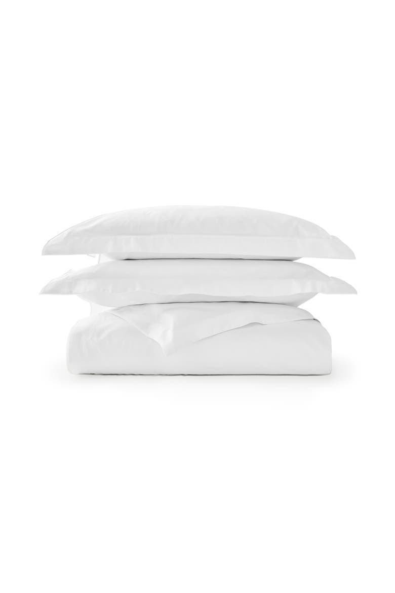Premium Luxury Sateen Cotton Duvet Cover Sets, Main, color, White