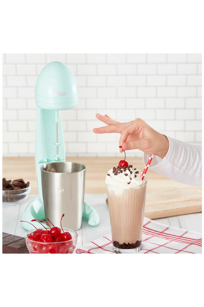 Retro Milkshake Maker, Alternate, color, AQUA