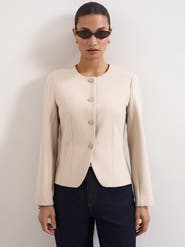Phase Eight Carla Sculpted Ponte Jacket
