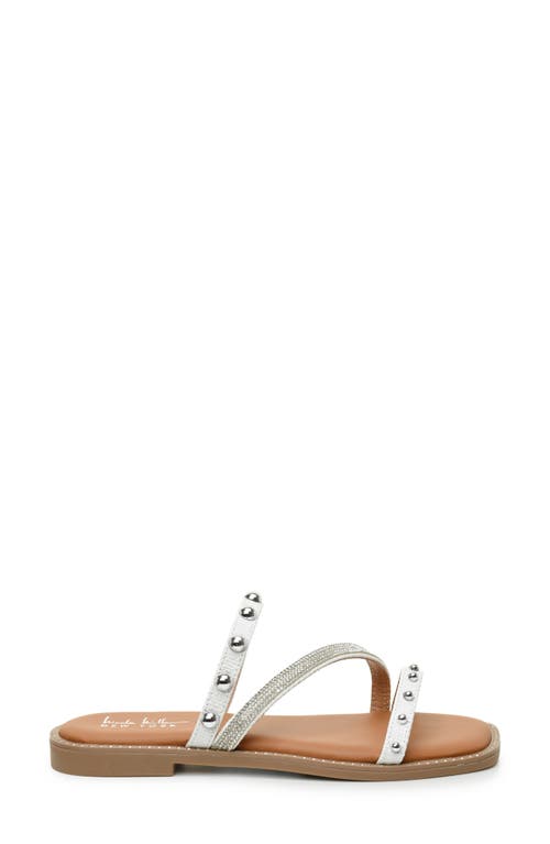 NICOLE MILLER NICOLE MILLER STRAPPY STUD SLIDE SANDAL