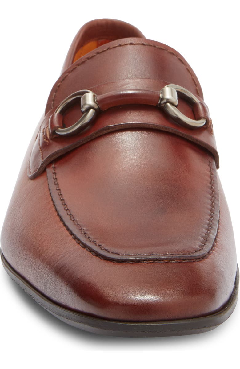 Magnanni Voto Leather Bit Loafer, Alternate, color, Cognac