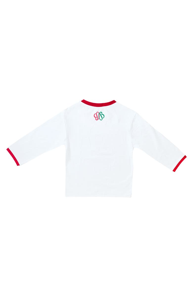 Bits & Bows Merry Long Sleeve T-Shirt, Alternate, color, Red