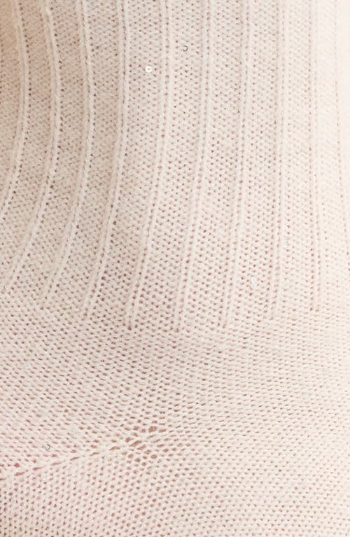 Nordstrom Sparkle Crew Socks In Neutral