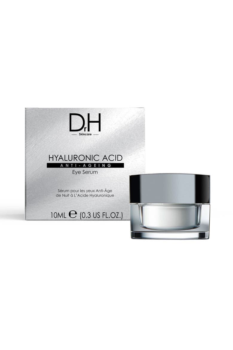 DRH Hyaluronic Acid Eye Serum 15ml for Dryness, Fine Lines & Wrinkles, Main, color, White