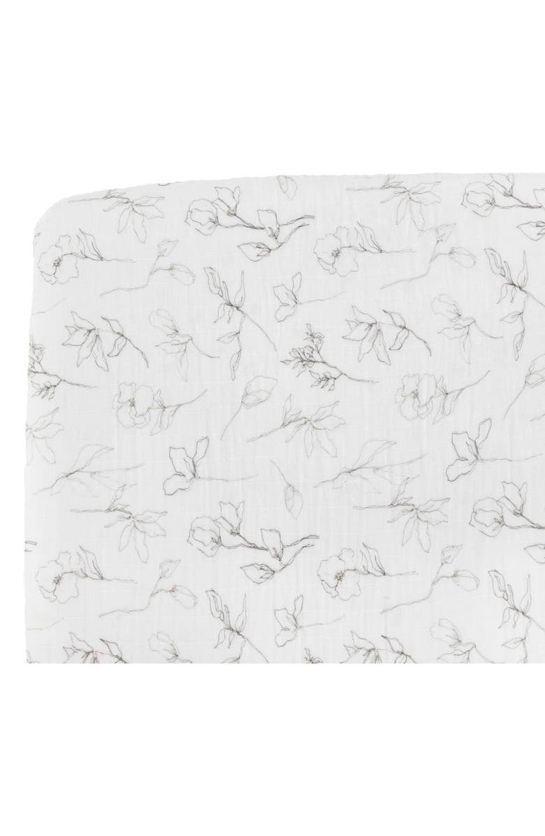 Organic Cotton Muslin Crib Sheet