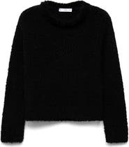 MANGO Fur-Effect Sweater