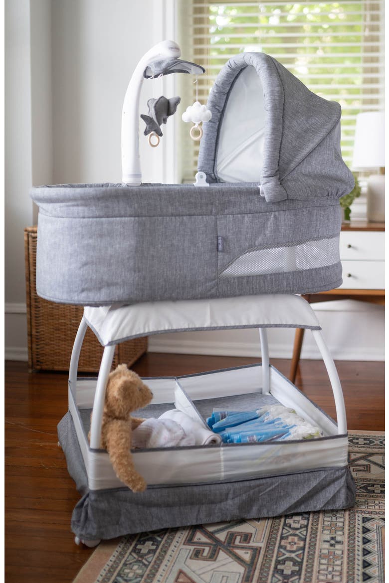 TrüBliss™ Sweetli Nurture™ Bassinet, Alternate, color, GREY MELANGE