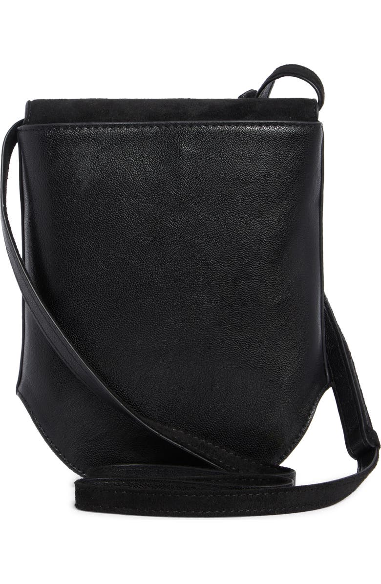 Dolce Vita Perry Top Flap Phone Crossbody Bag, Alternate, color, Black