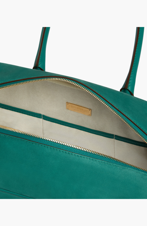 Aviteur Cristallo Nubuck Travel Bag In Blue