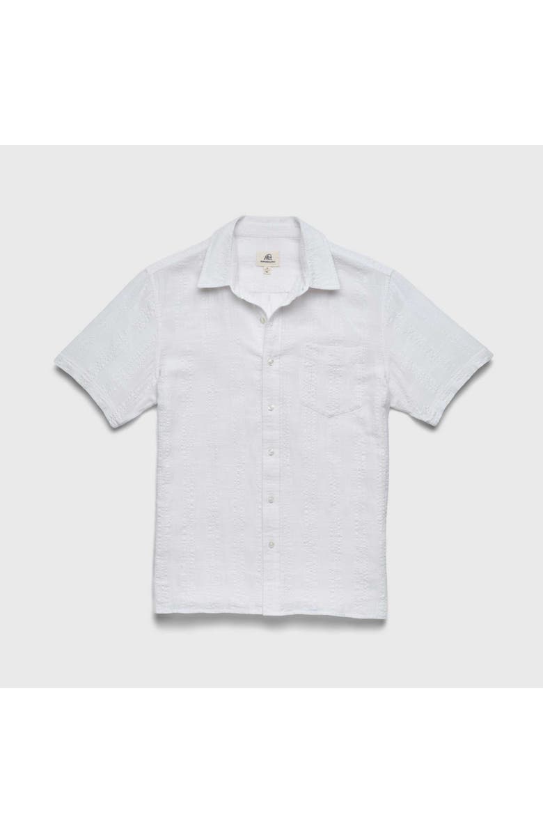 Surfside Supply Co. Joseph Textured Shirt, Main, color, White