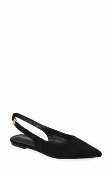 BERNESS Caitriona Pointed Toe Slingback Flat
