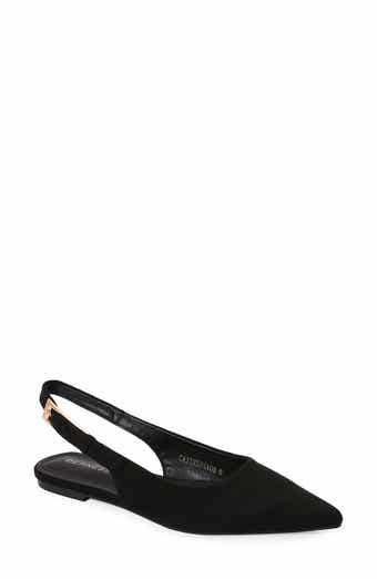 BERNESS Caitriona Pointed Toe Slingback Flat
