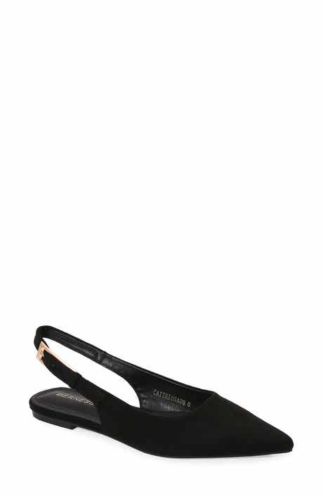 BERNESS Caitriona Pointed Toe Slingback Flat