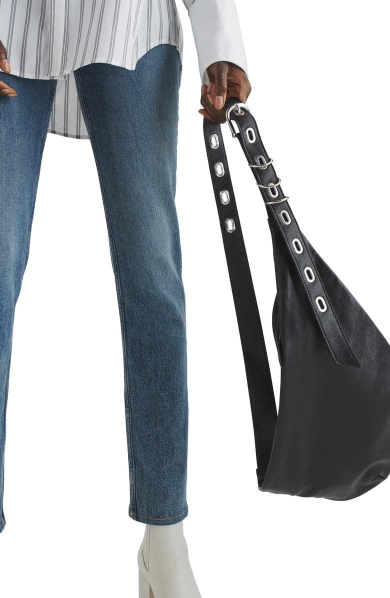 rag & bone Petra Leather Sling Bag, Alternate, color,