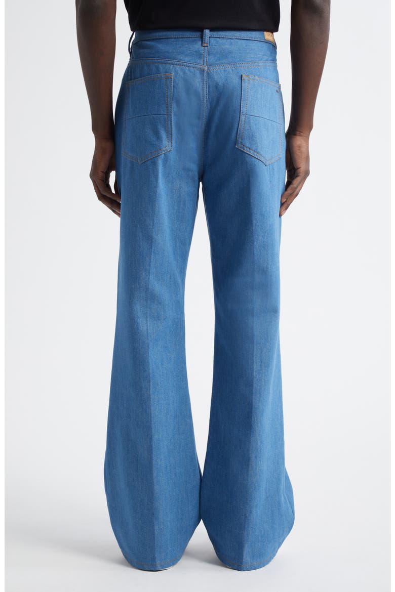 Crease Flare Jeans, Alternate, color, RETRO INDIGO