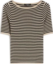 Weekend Max Mara Waser Stripe Rib Sweater