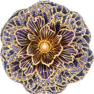 JUDITH LEIBER COUTURE Magnolia Crystal Minaudière