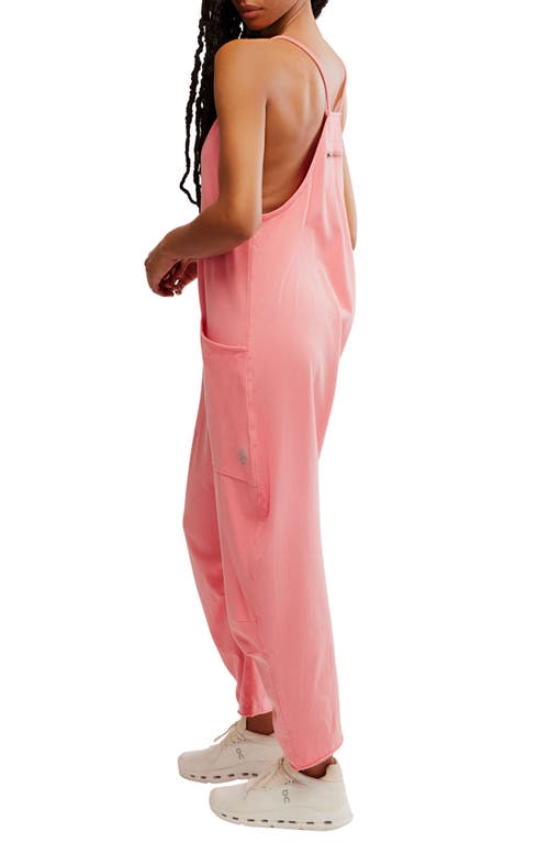 Free People Fp Movement Hot Shot Jumpsuit In Hibiscus