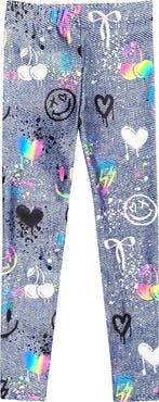 PixieLane Kids' High Shine Leggings
