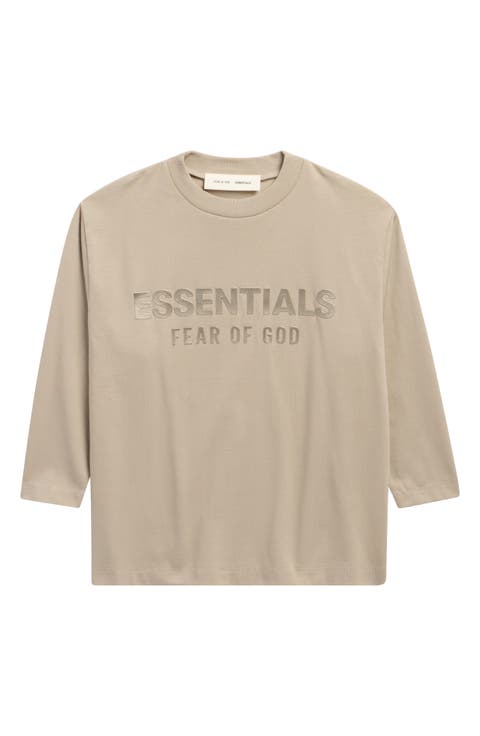 Kids' Classic Metallic Logo Long Sleeve T-Shirt (Toddler, Little Kid & Big Kid)