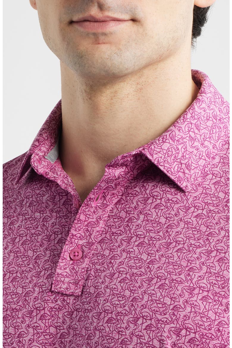 XC Ace Performance Polo, Alternate, color, MAGENTA FLAMINGO