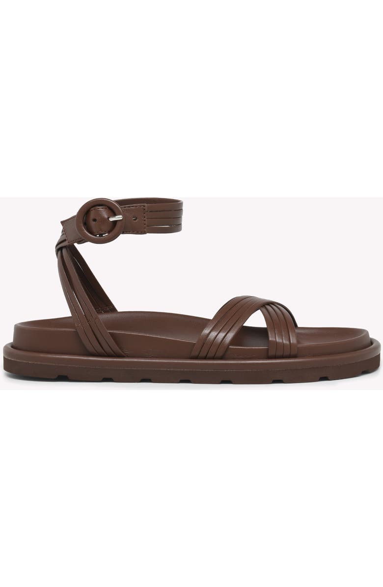 Gianvito Rossi Lianne Flat, Main, color, Brown Nappa