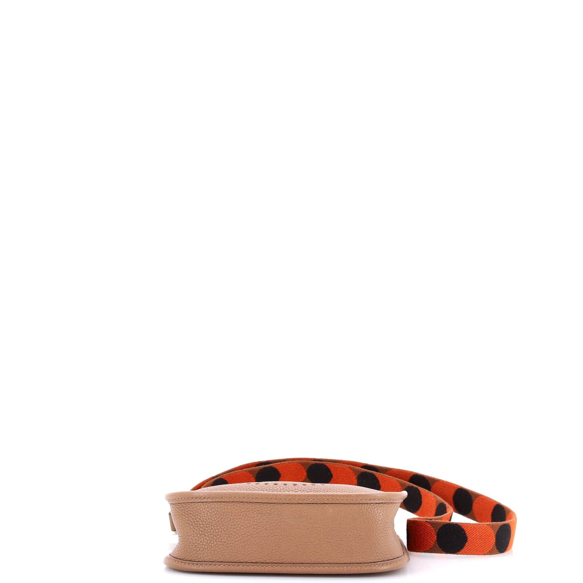 Pre-Owned Hermes Evelyne Bag Gen III Maurice TPM, Alternate, color, Beige De Weimar