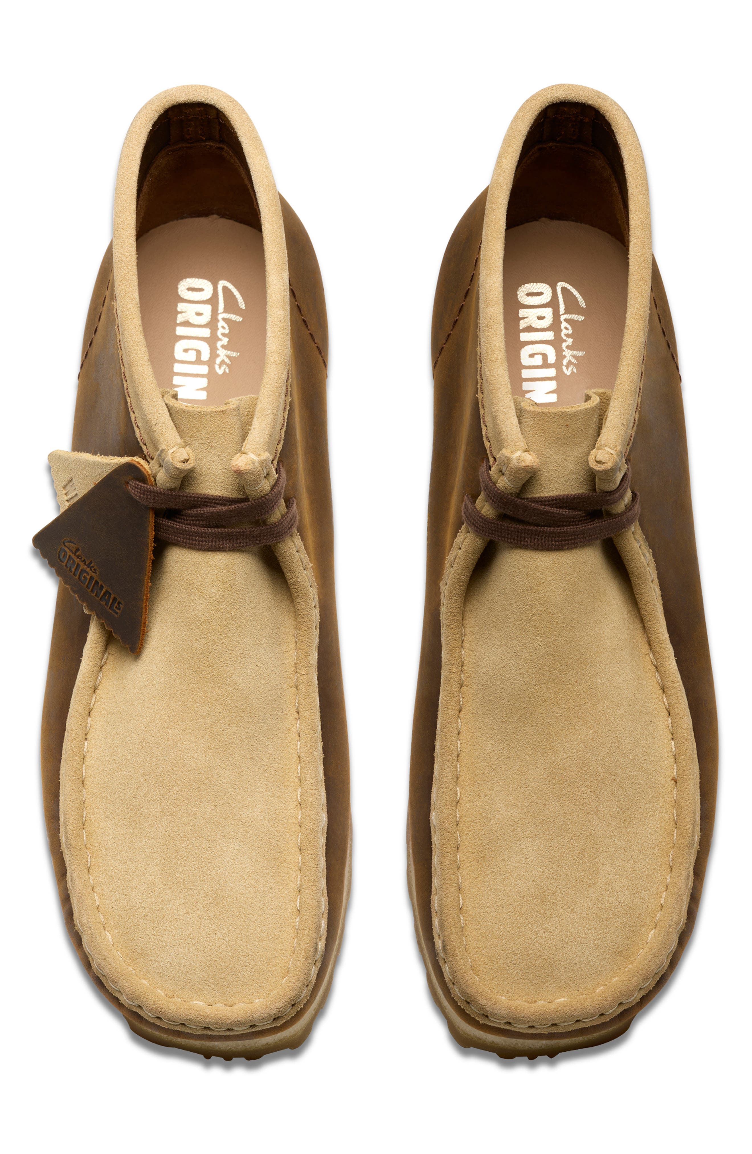 Clarks<sup>®</sup> Originals Walla Gore-Tex<sup>®</sup> Waterproof Boot, Alternate, color, Beeswax Combi