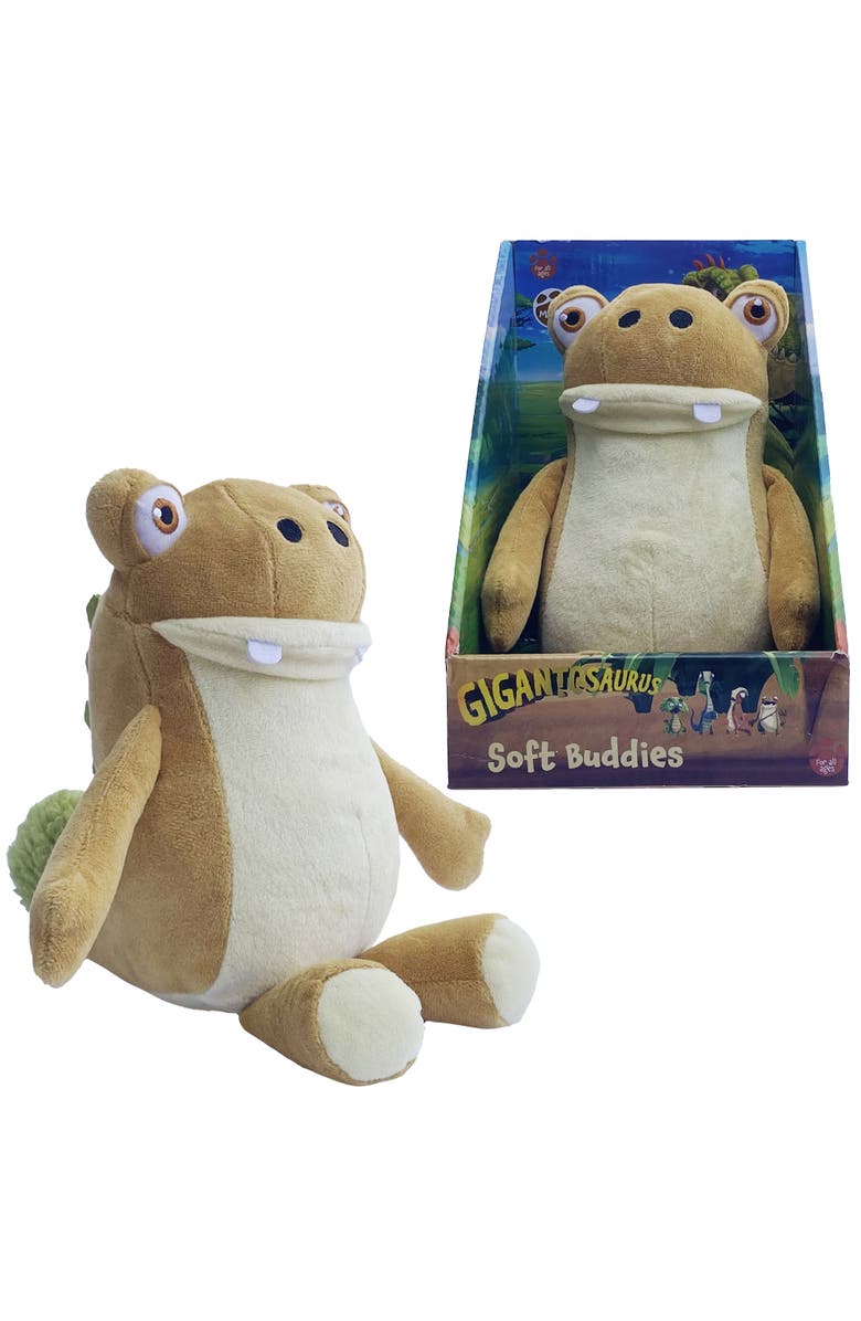 Gigantonarus Gigantosaurus 10" Dinosaur Soft Plush Mazu Ages 1+, Alternate, color, Multicolored