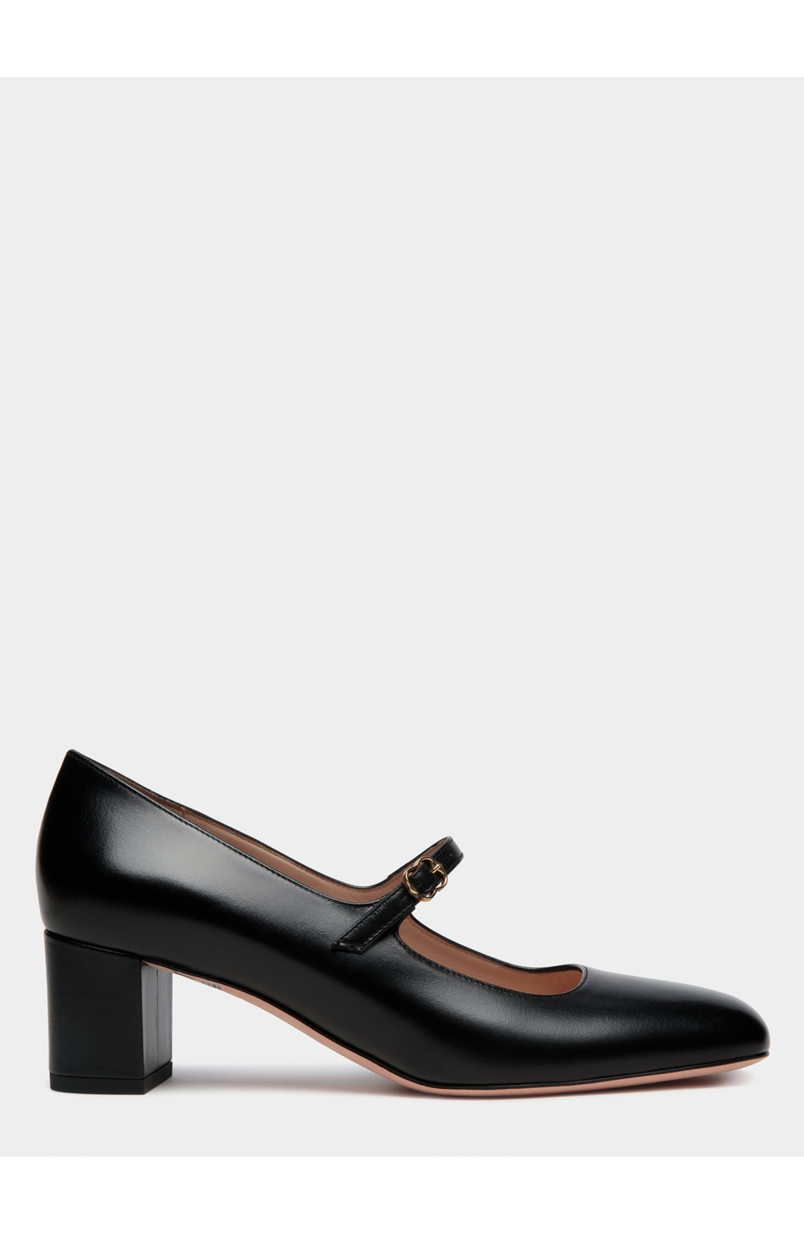 Bally rina Pump In Calf Leather, Main, color, Black