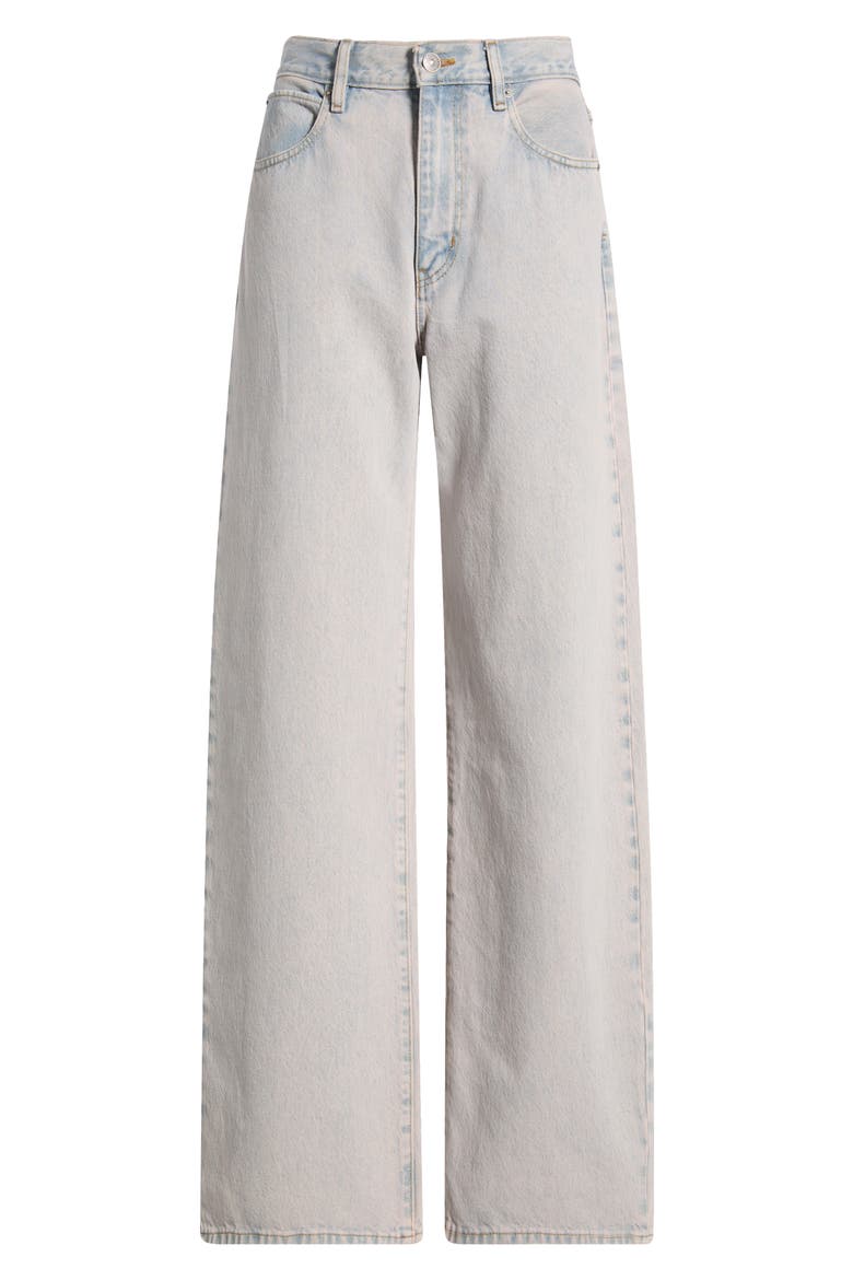 The Bow High Waist Barrel Jeans, Alternate, color, WISTERIA