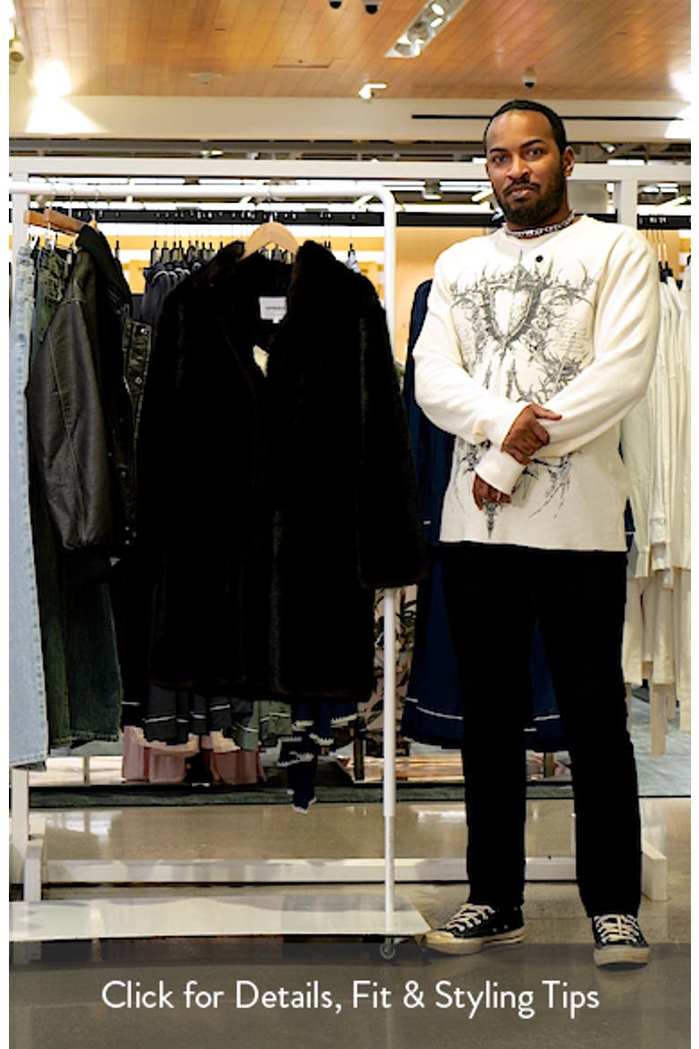 Blair Shaved Mink Faux Fur Coat video